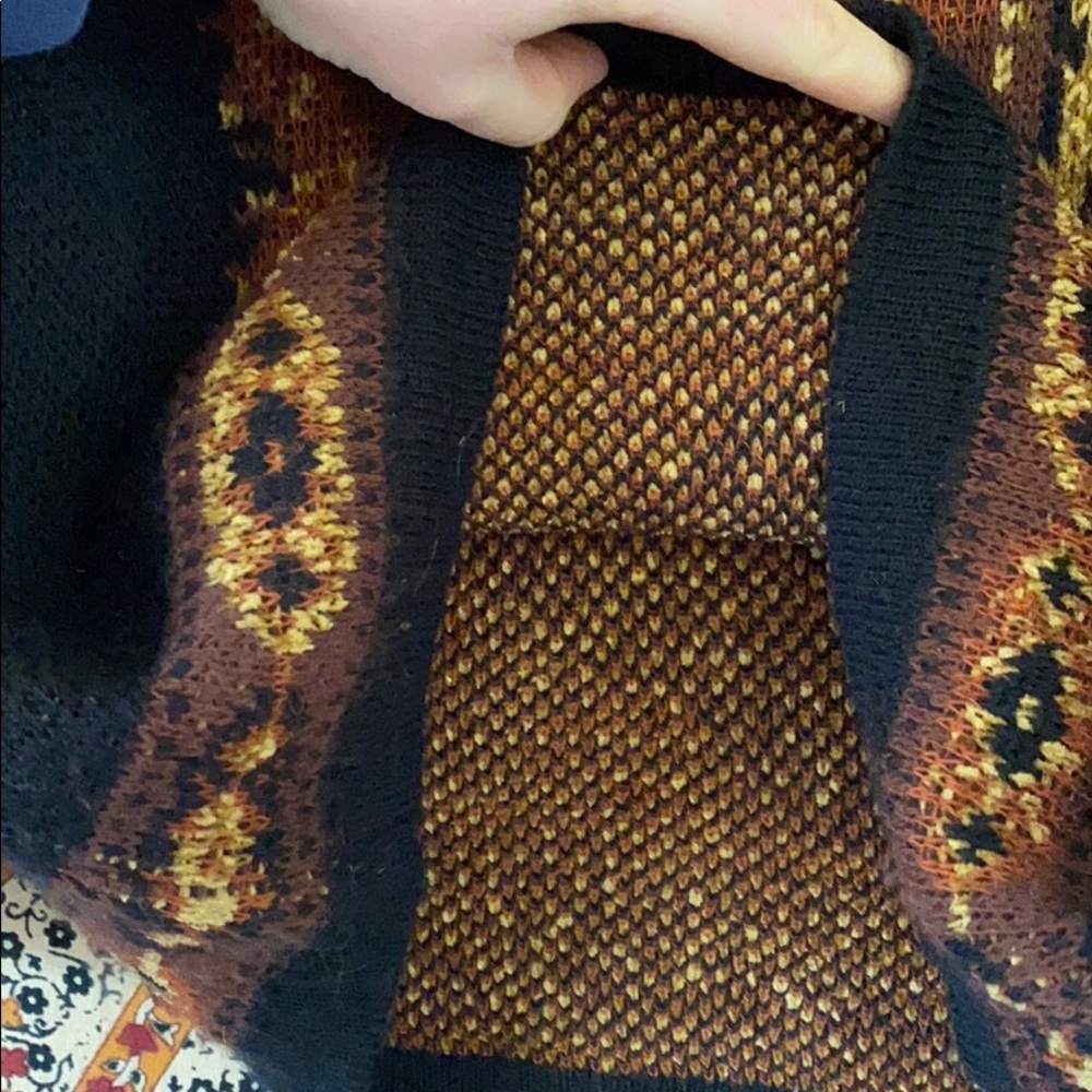 Italian Funky Wool Sweater - Picture 2 of 3